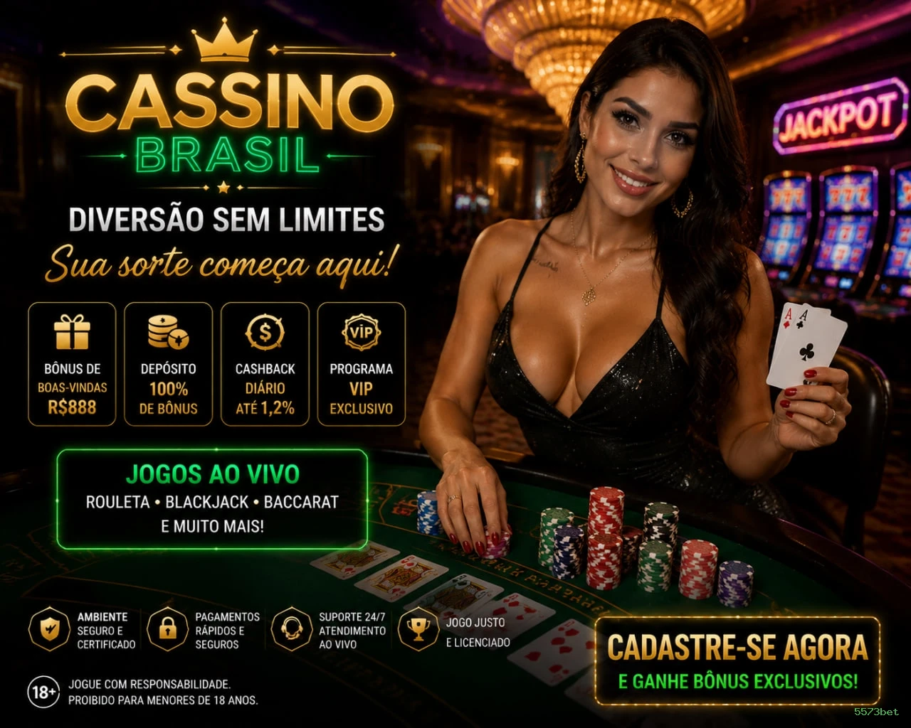 Cassino ao vivo da 5573bet com dealers reais